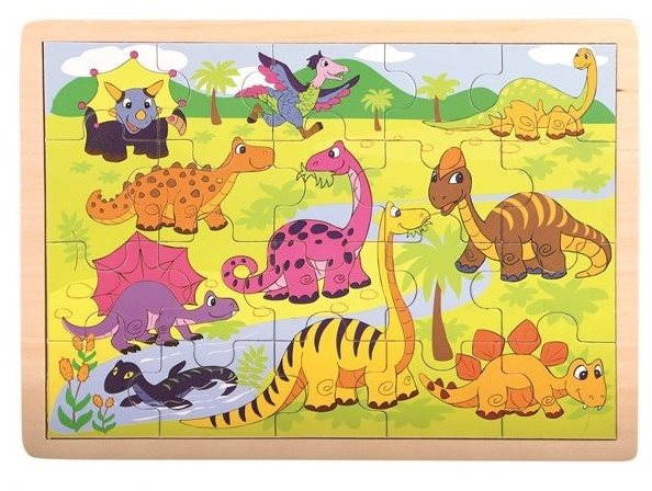 Bino Puzzle - Dinosaury