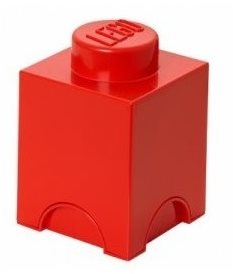 LEGO Úložný box 125 x 127 x 180 mm - červený