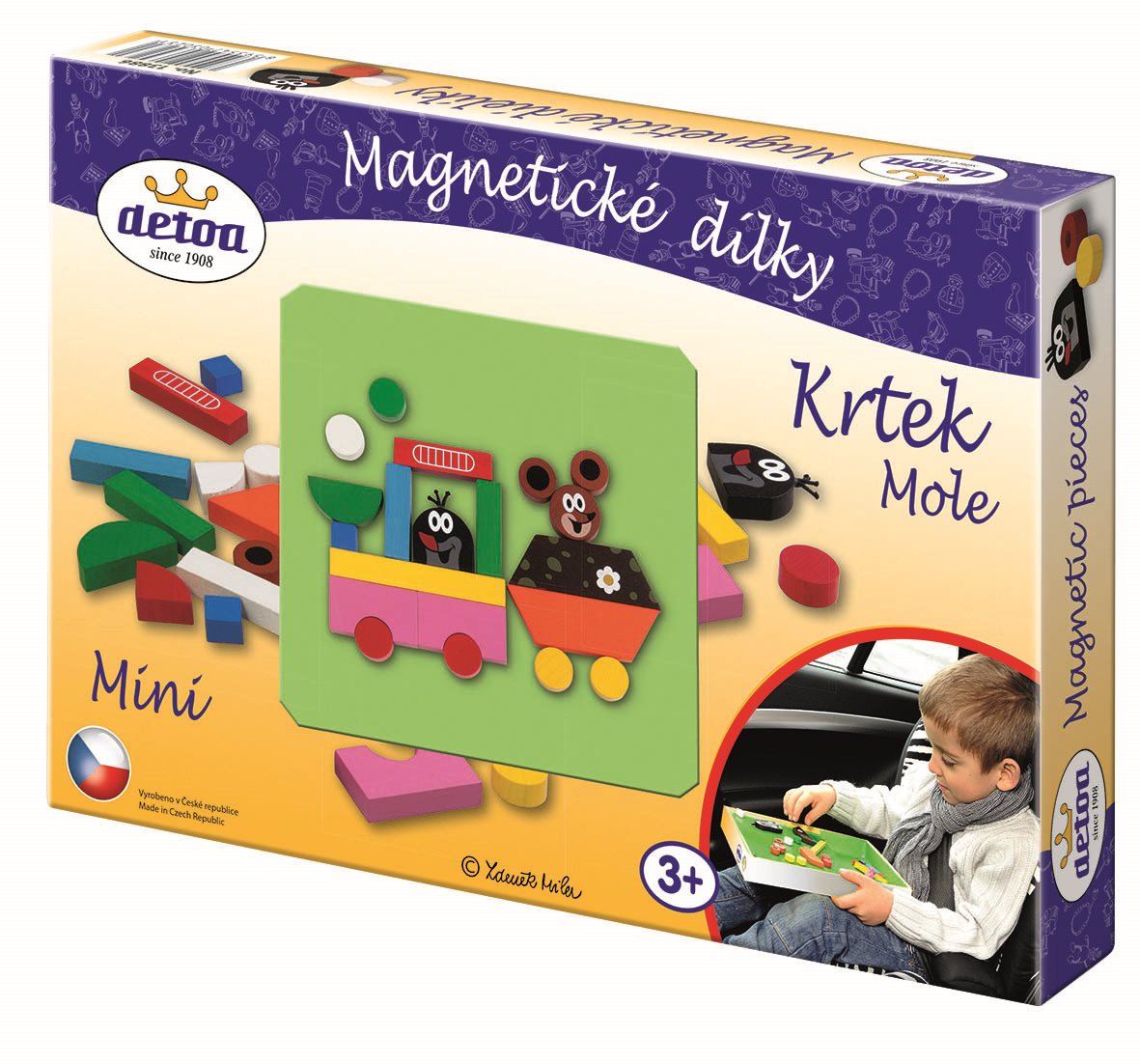 Detoa Krtko - Magnetické puzzle