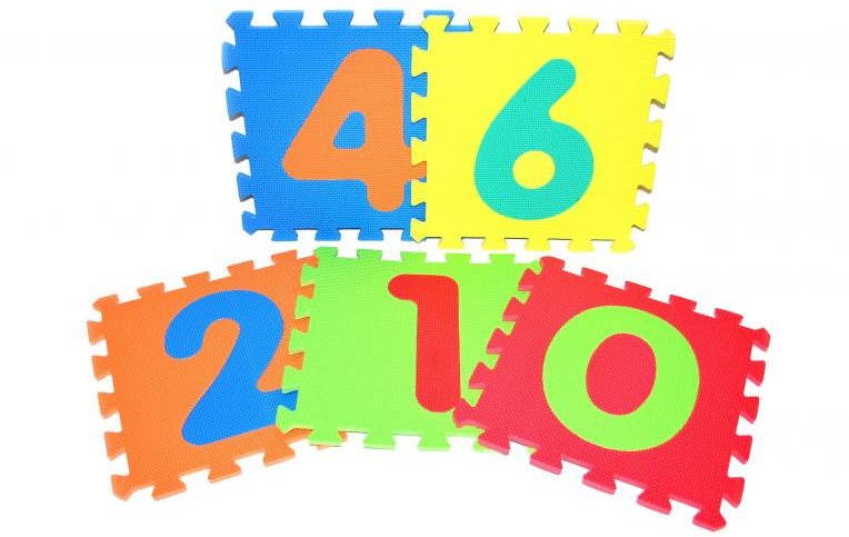 Penové puzzle - Číslice