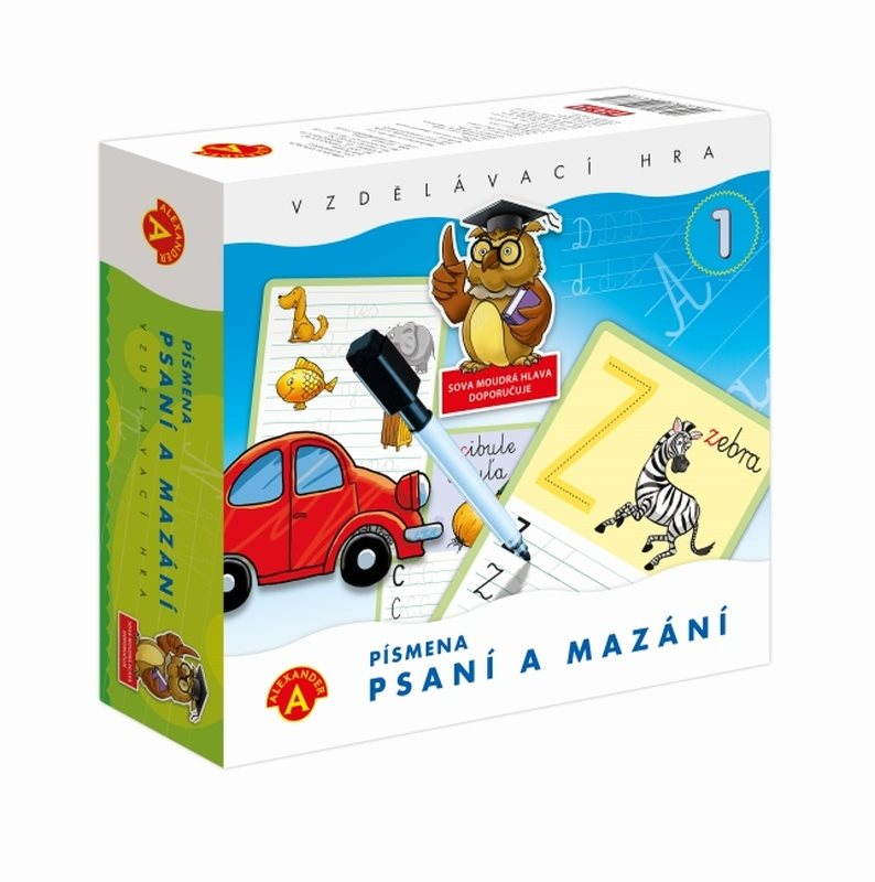 Písanie a mazanie 1 – Písmenká