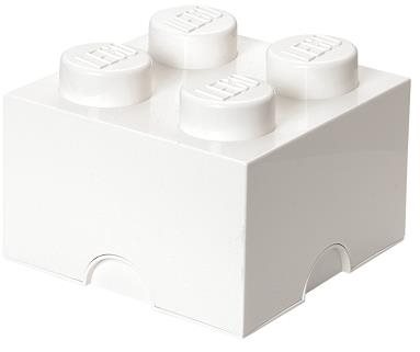 LEGO Úložný box 4 250 × 250 × 180 mm – biely