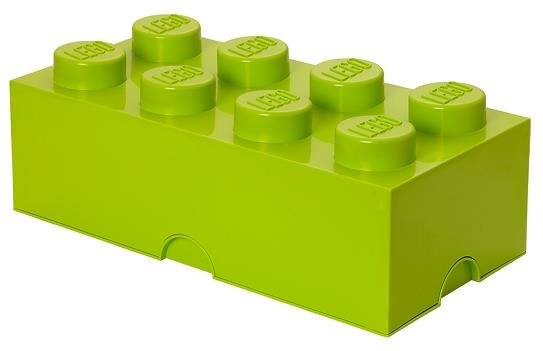 LEGO Úložný box 8 250 x 500 x 180 mm - limetkovo zelený