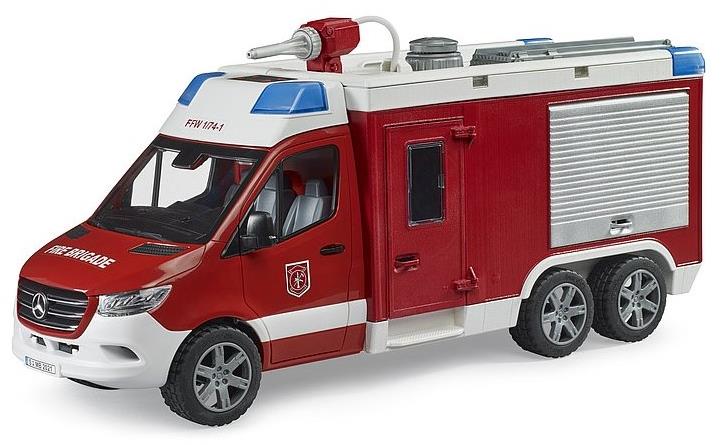 Bruder 2680 Hasičský voz MB Sprinter so svetelným a zvukovým modulom