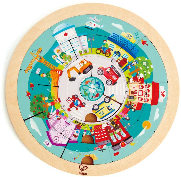 Hape Puzzle Povolanie v kruhu