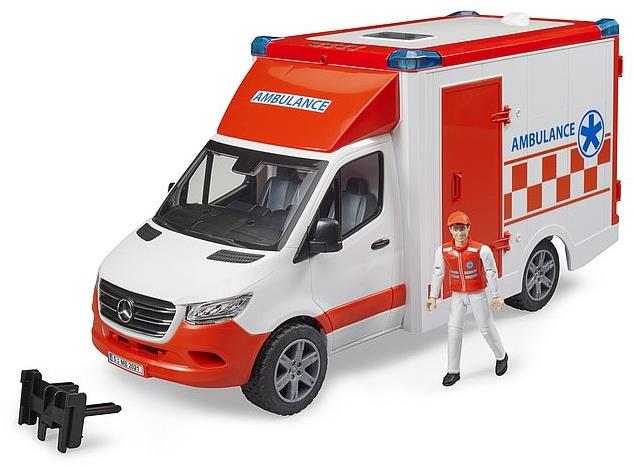 Bruder 2676 Mercedes-Benz Sprinter Sanitka s figúrkou