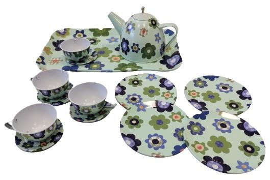 Bavytoy Čajová súprava kovová v kufríku