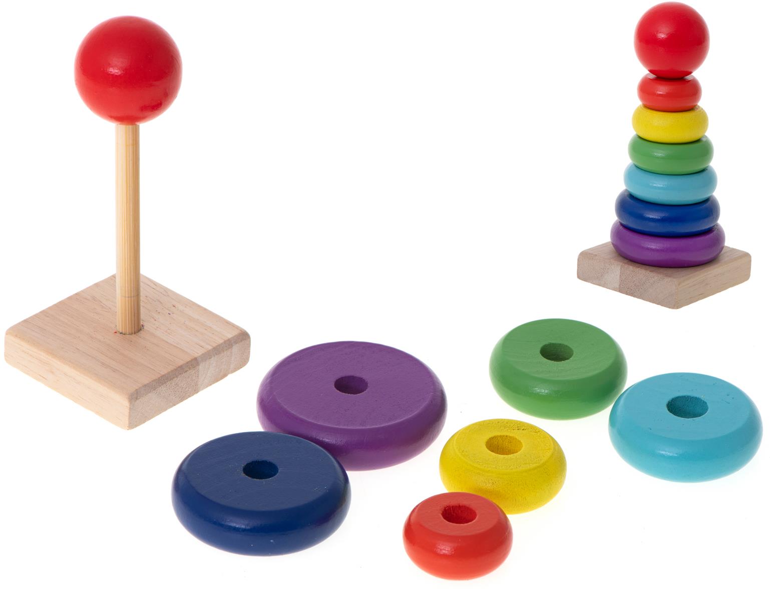 KIK Pyramídová drevená veža 13 cm