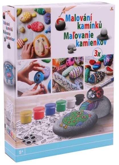 Alltoys Maľovanie na kamienky so samolepkami