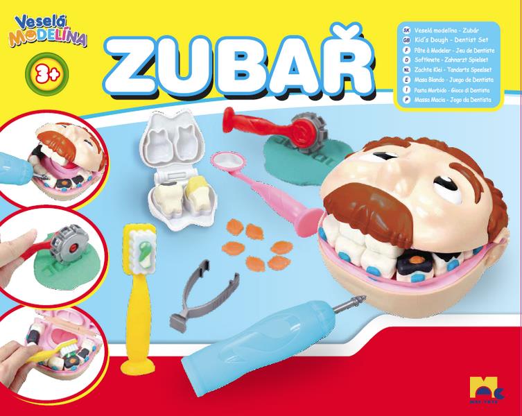 Mac Toys Veselá modelovacia hmota Zubár