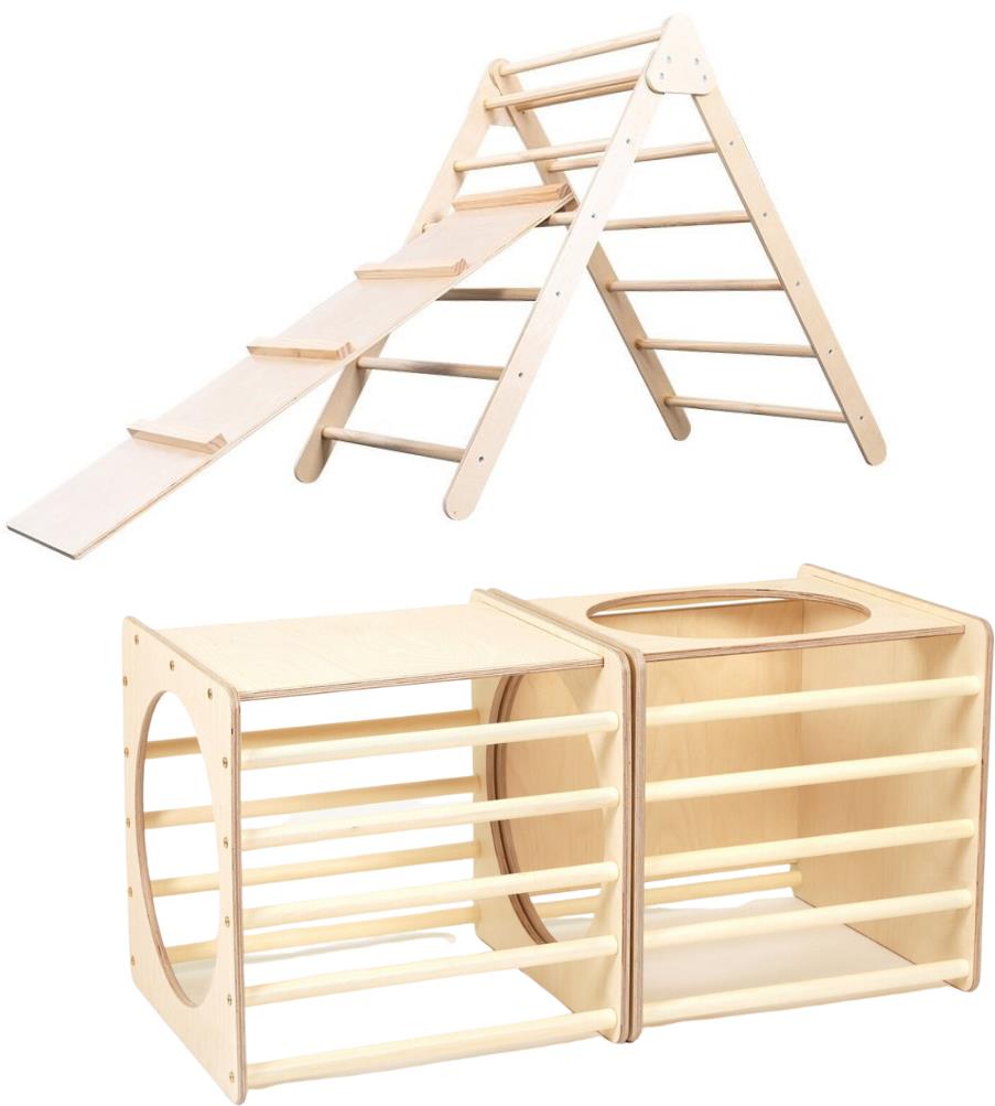 Tuktuk Montessori Pickler Triangle a 2× Pickler kocka