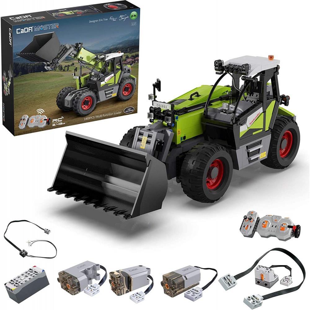 CADA RC stavebnica manipulátor 1469 dielikov 1:17 RTR súprava