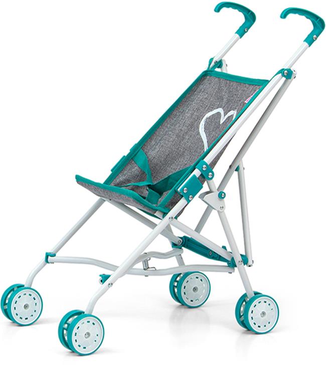 Marini Golfky pre bábiky srdiečko mätové / sivé