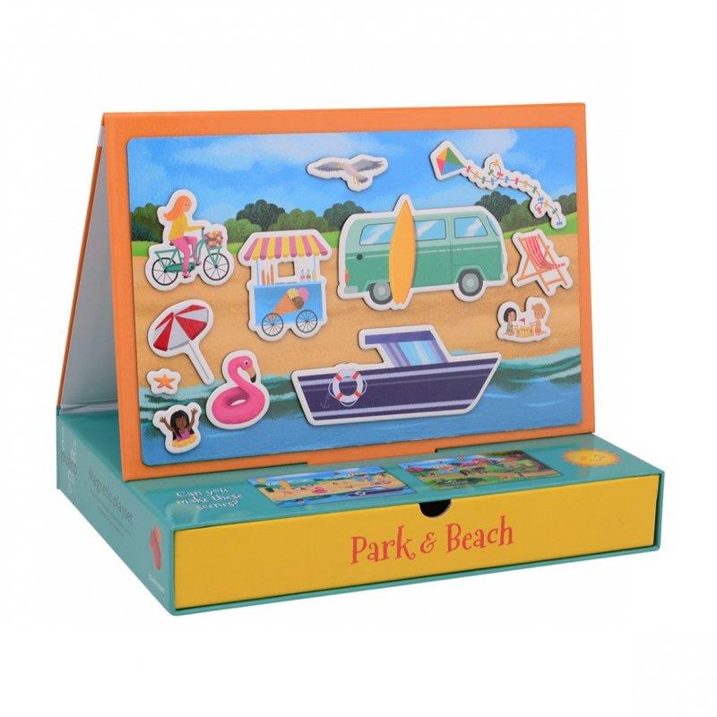 Jouéco Magnetická sada park & pláž 36 m+