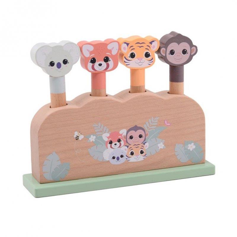 Jouéco The Wildies Family vyskakovacie zvieratká Pop-up