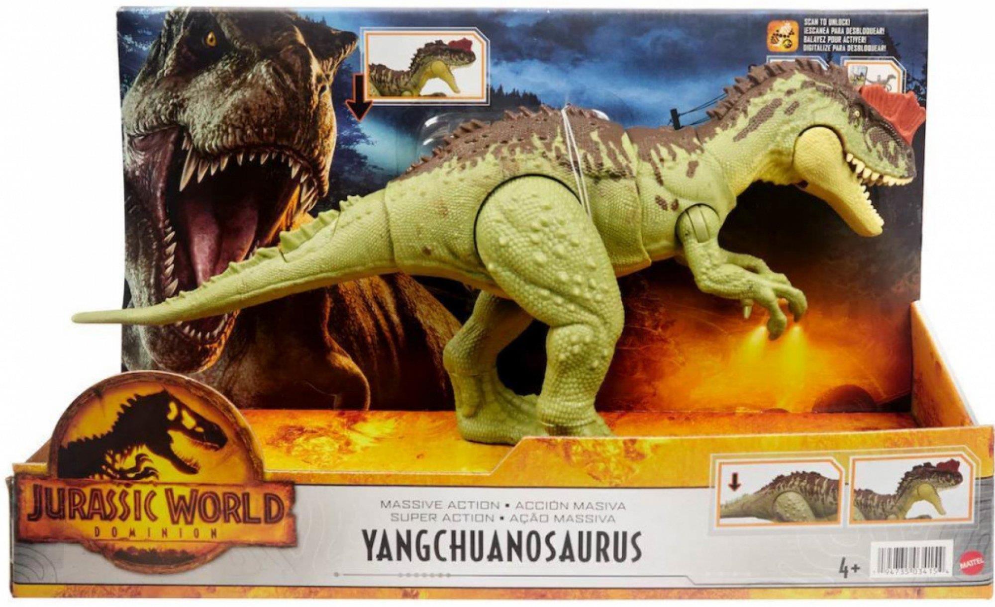 Mattel Jurský Svet Nadvláda Yangchuanosaurus