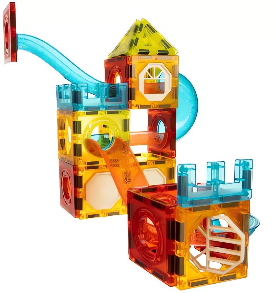 Kruzzel 22684 Guľôčková magnetická dráha 75 dielov