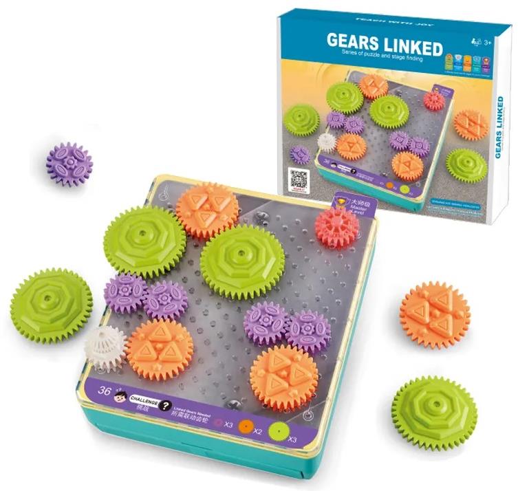 Bavytoy Ozubené kolieska – logická hra