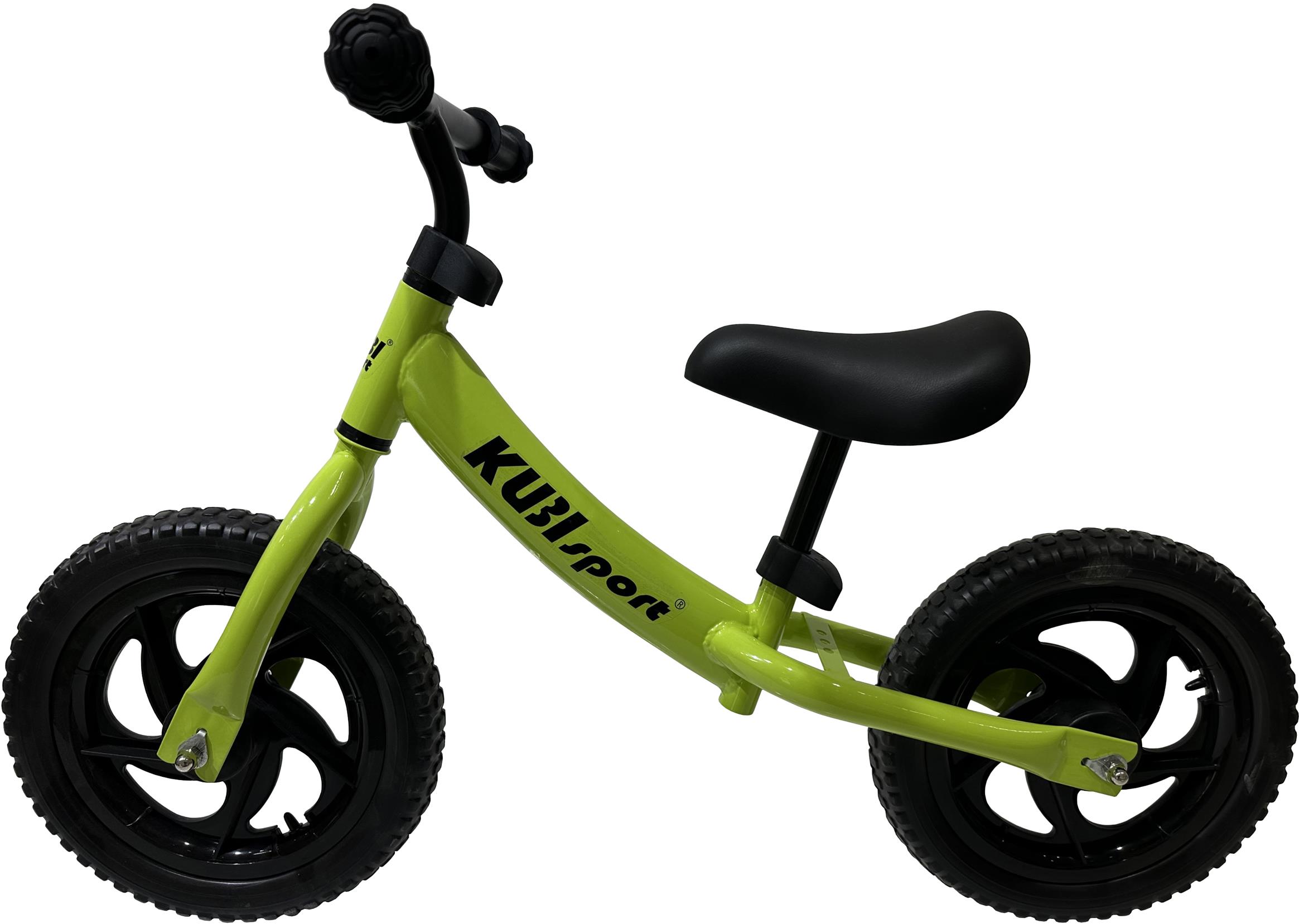 Kubisport Detské odrážadlo CSK31K plastové kolesá 12" zelené
