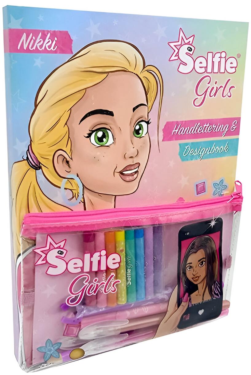 eXCELLENT Kreatívna sada Selfie girl s doplnkami