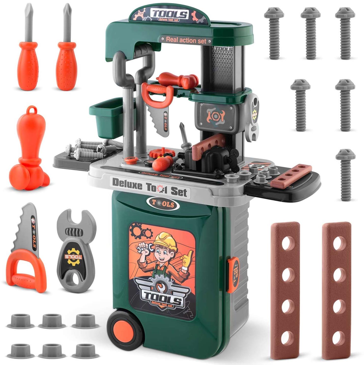 Ricokids 772600 Detská dielňa zelená