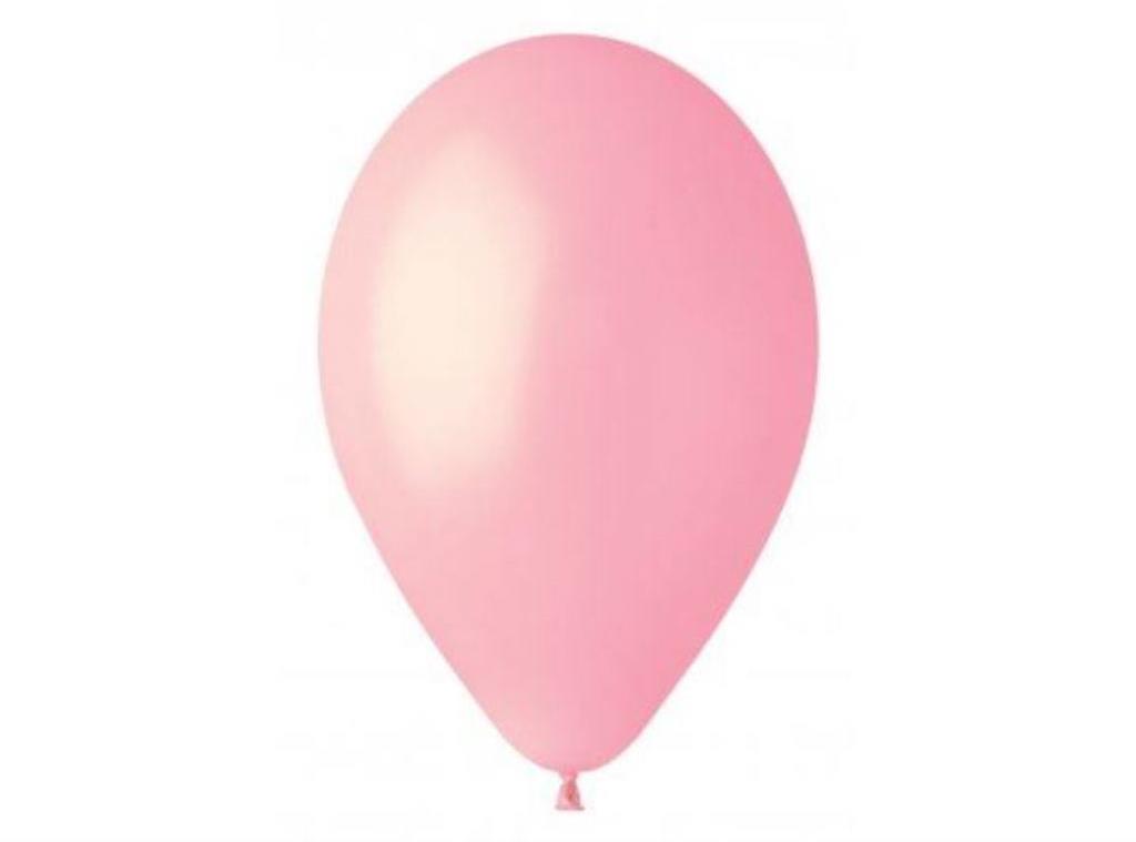 Balóniky 100 ks, ružové, Barbie, 26 cm, pastelové