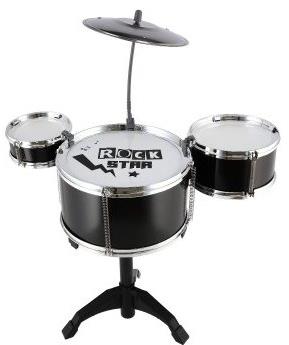 Teddies Bicia súprava Rock star plast s príslušenstvom v krabici 23 × 22 × 17 cm