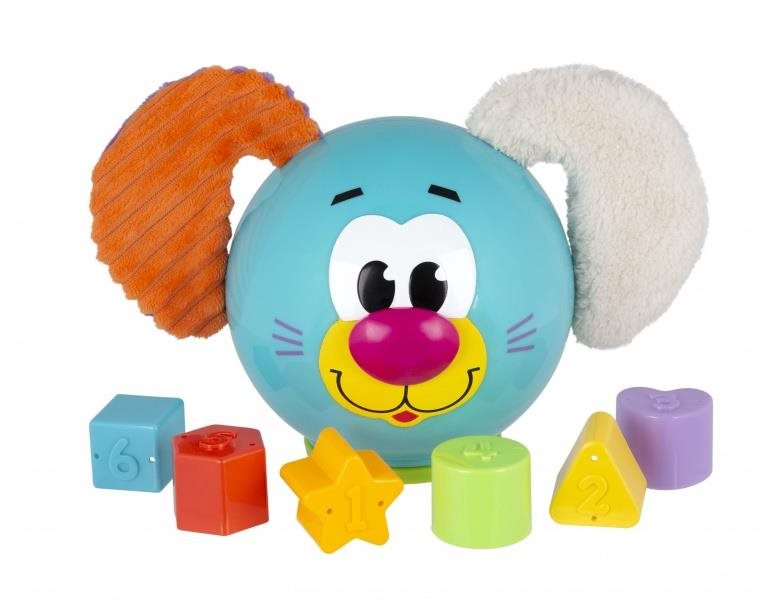 Playgro Vkladací psík s tvarmi