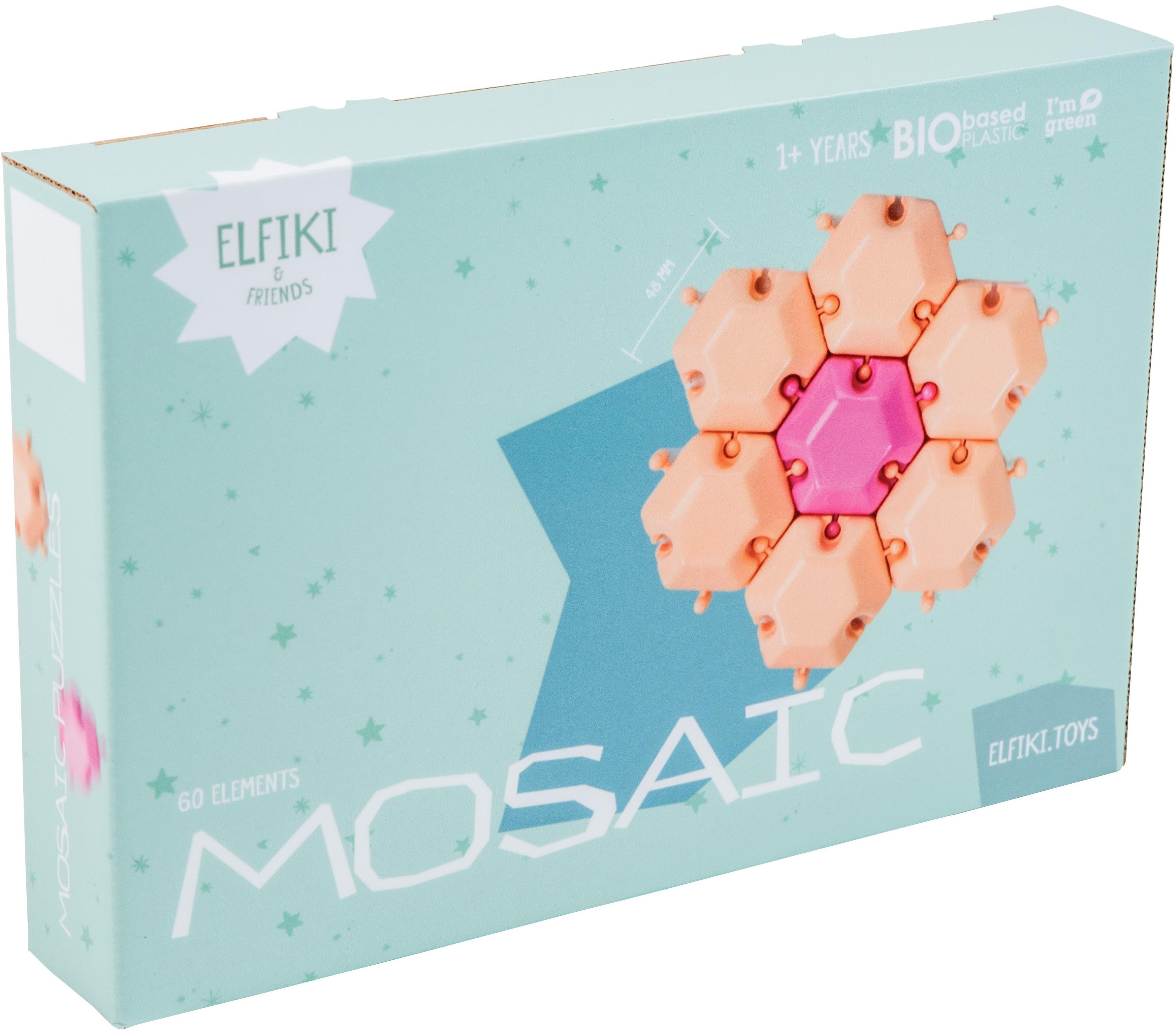 ELFIKI Bio Plast Mozaika 60 kusov