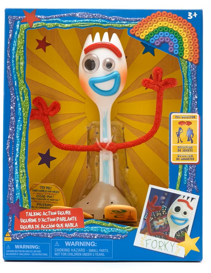 Disney Toy Story Príbeh hračiek Forky, originálna hovoriaca akčná figúrka