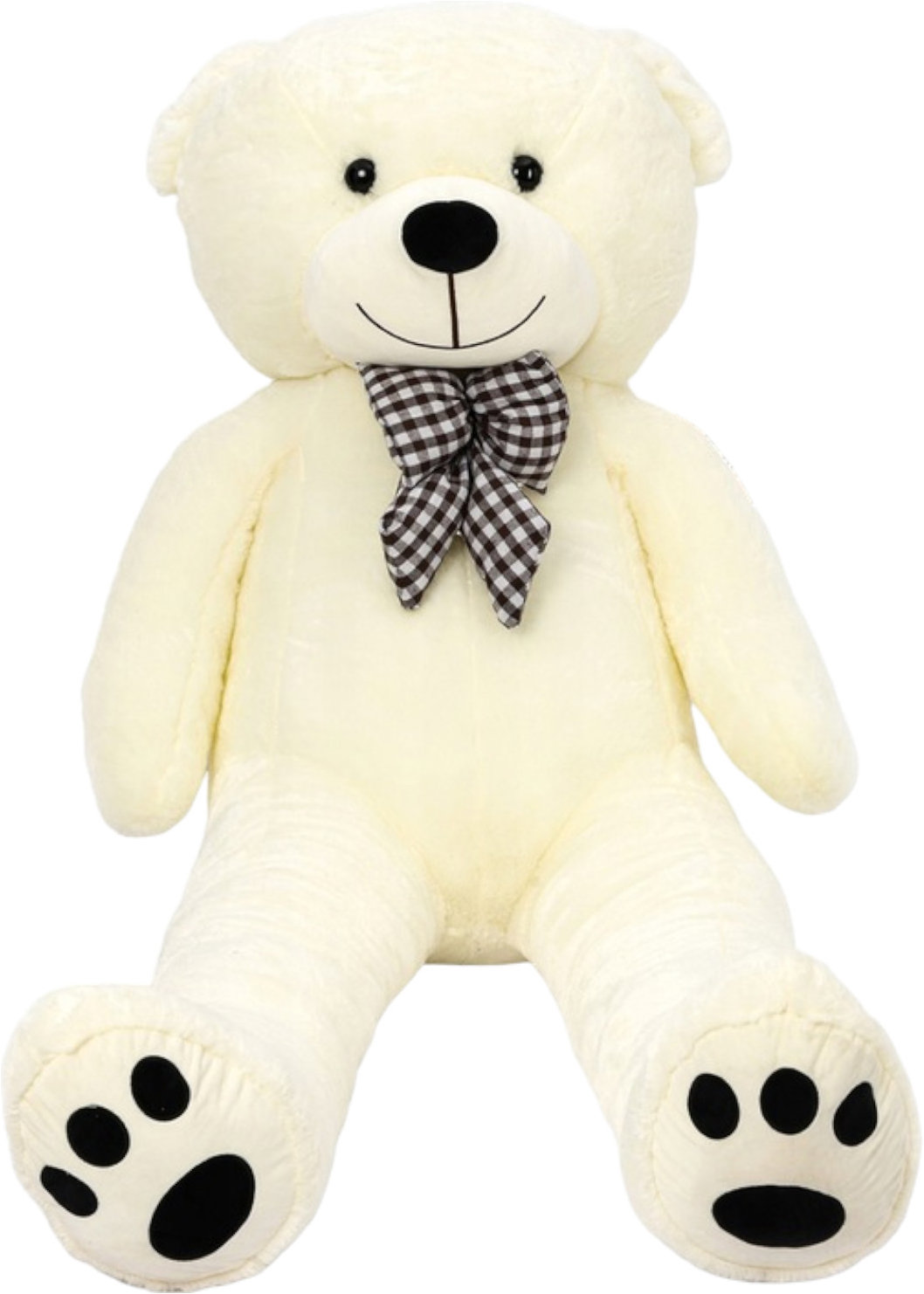 Kruzzel 25925 Veľký plyšový medveď 180 cm, krémový