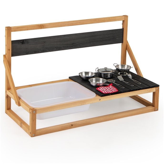 Costway Vonkajšia kuchynka, prírodná