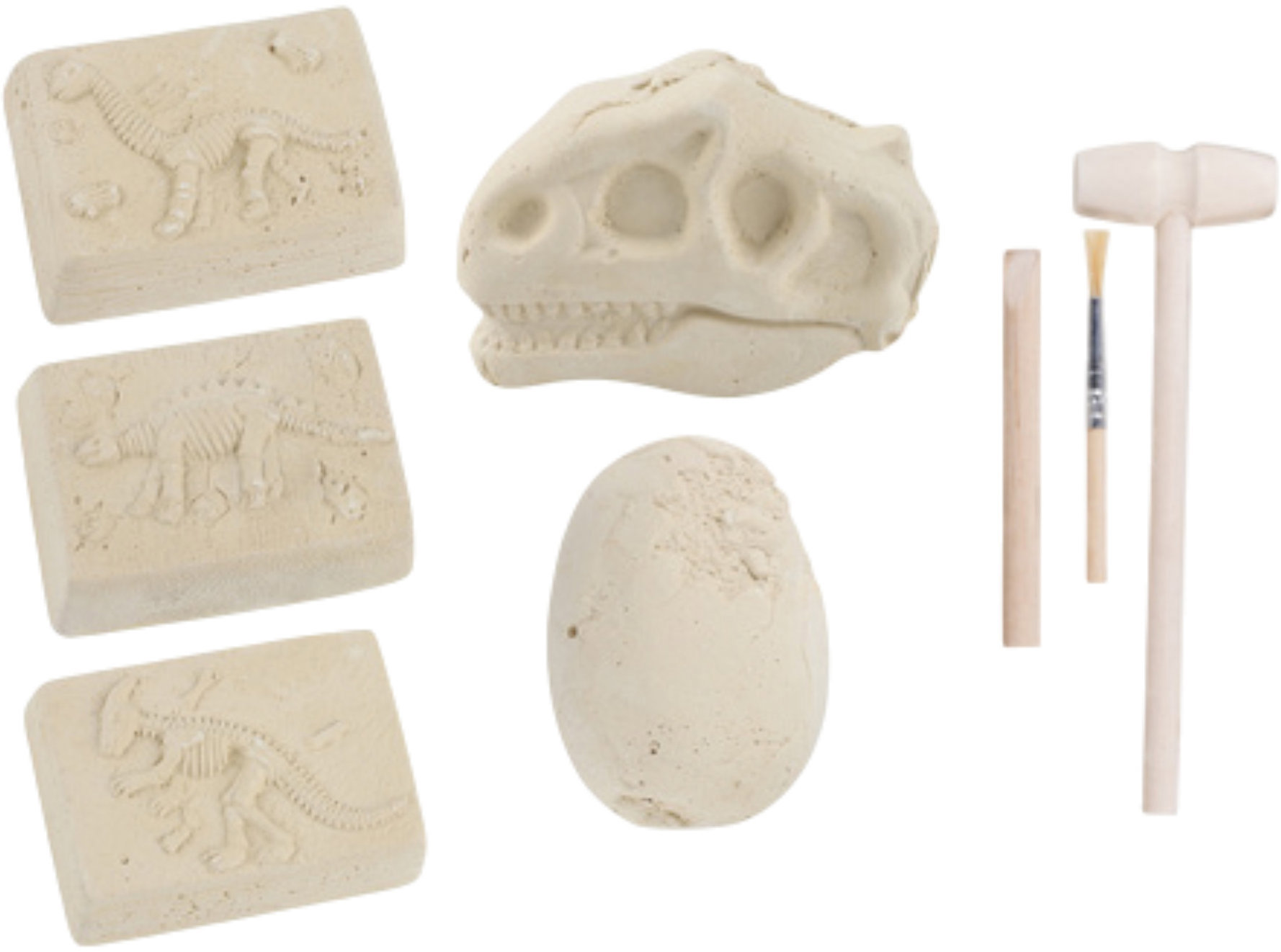 Kruzzel 26771 Vykopávky dinosaurů 5v1