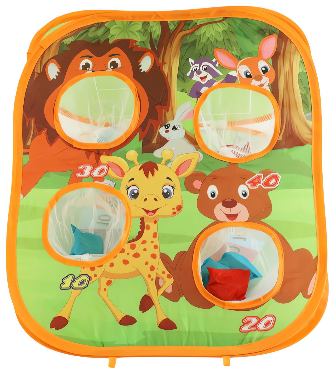 Kruzzel 26751 – Športový herná súprava Hod loptičkou, 3 v 1