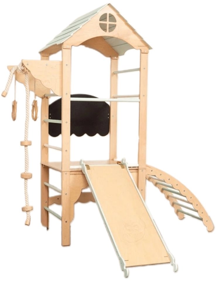 Piccolino Montessori ihrisko Tower s rampou a šmykľavkou