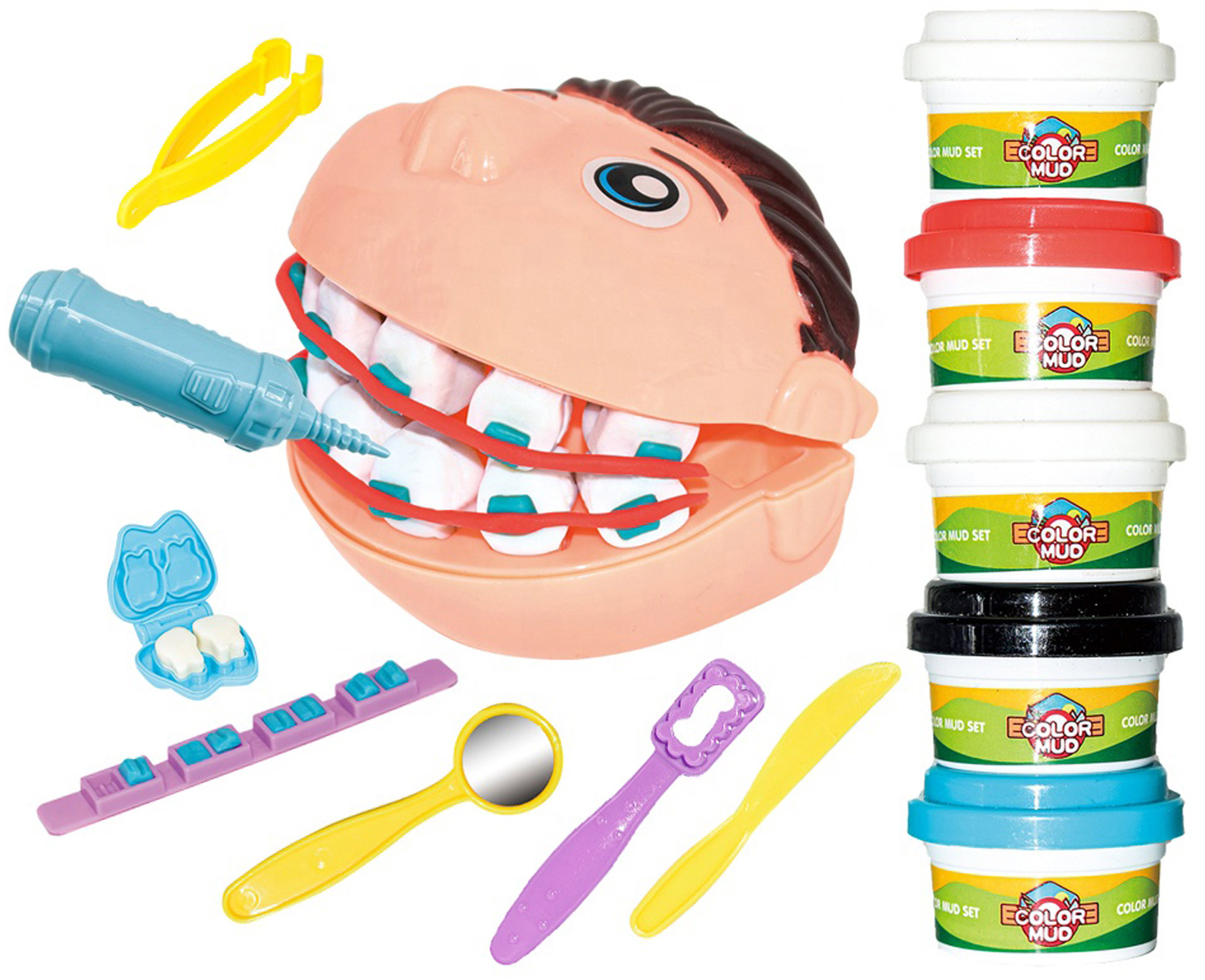 Bavytoy Zubař, sada modelín