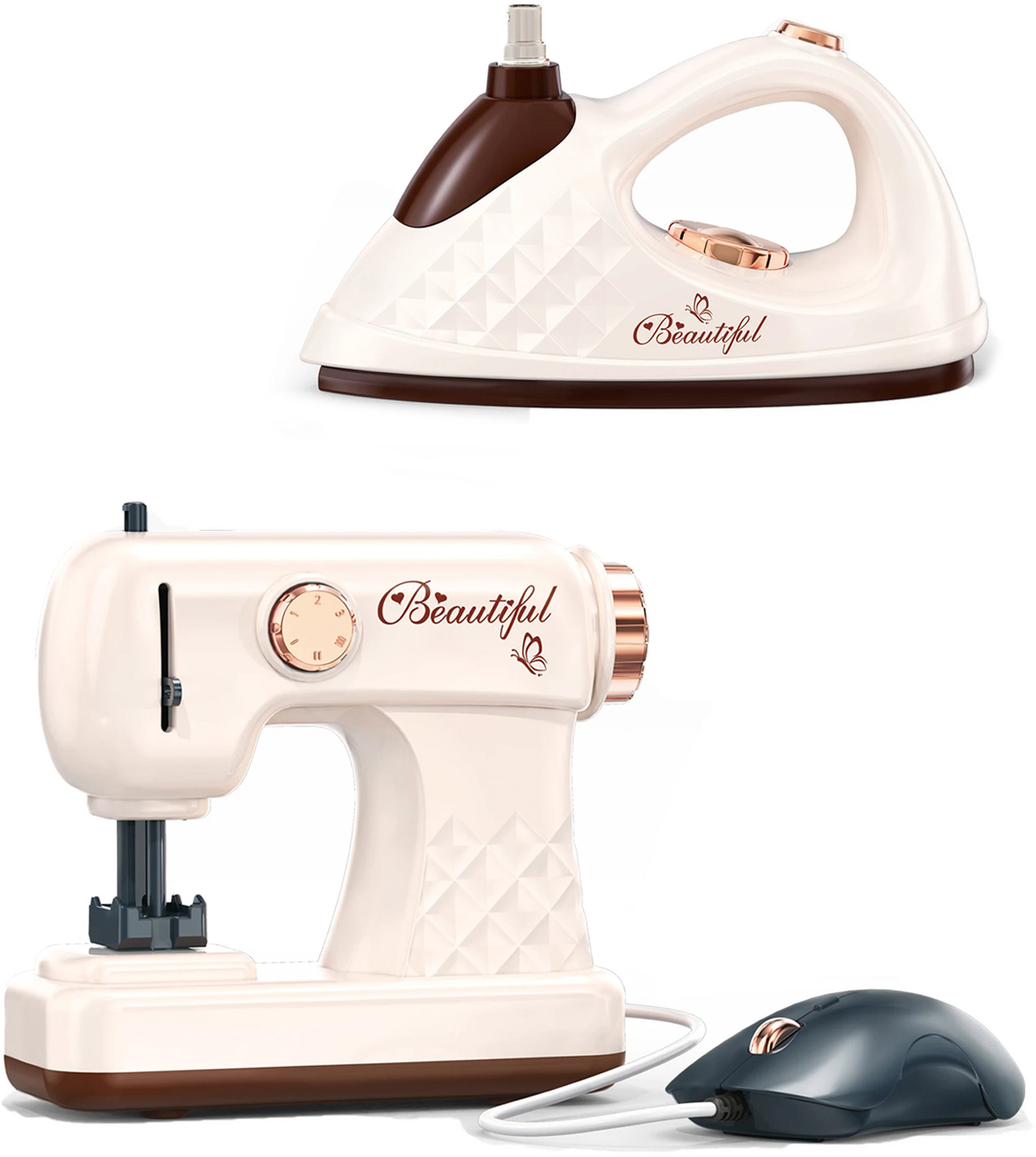 Bavytoy Šicí stroj a žehlička