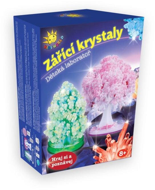 Kids World Detské laboratórium Žiariace kryštály