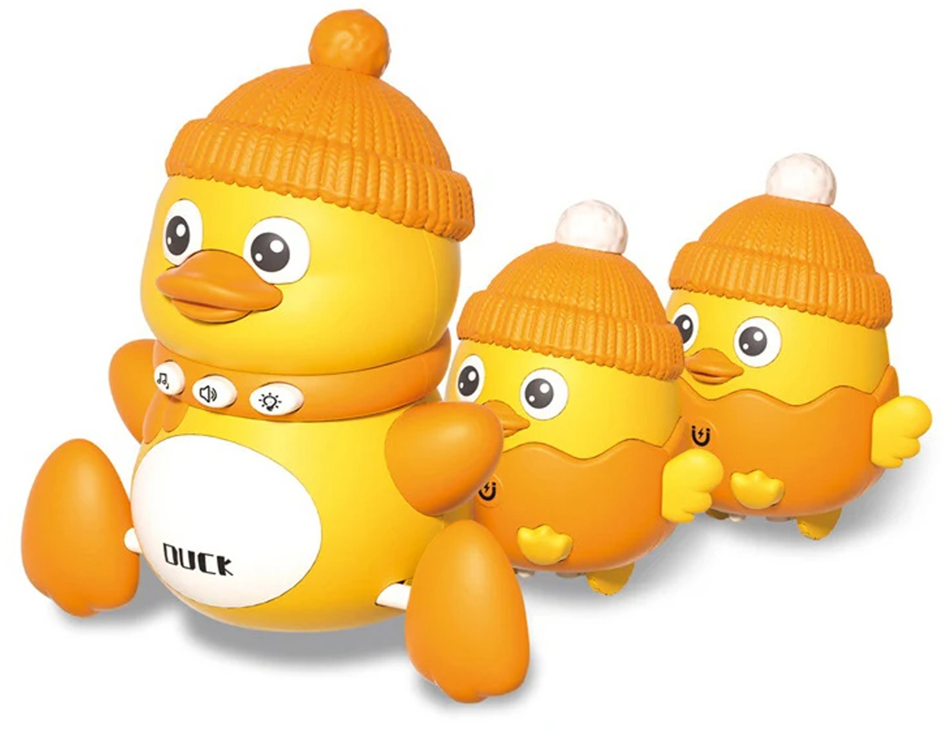 Bavytoy Chodiaca kačička s mláďatami