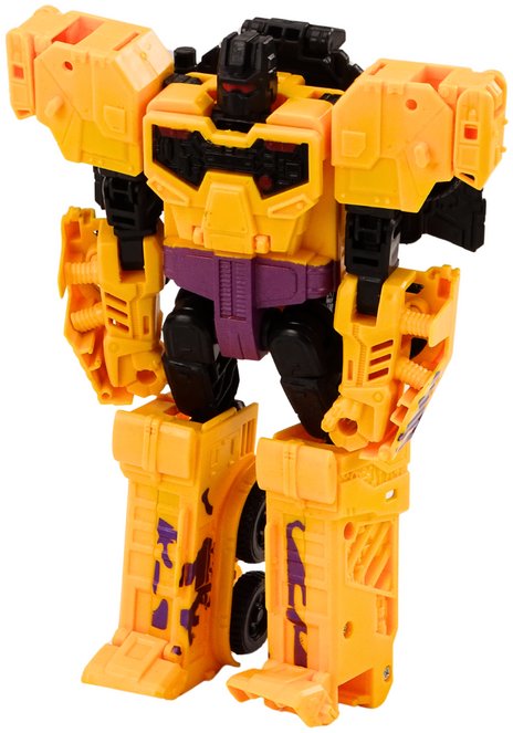 LEAN Toys 18800 Robotický tank so zbraňou 2 v 1 Transformácia X-Warrior, žltý