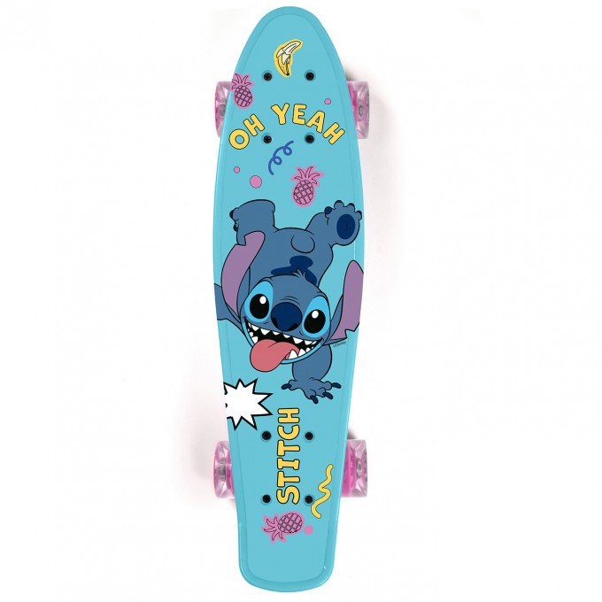 Disney Skateboard plastový max. 50 kg - Stitch