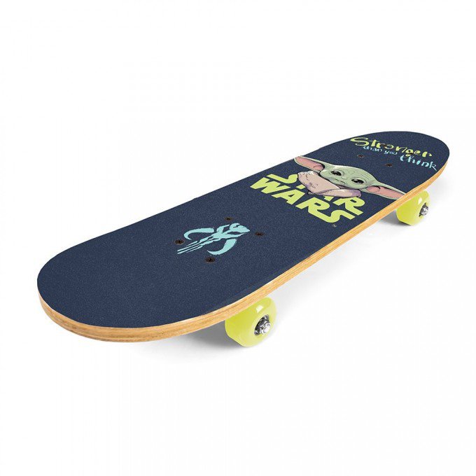 Skateboard dřevěný max. 50 kg mandalorian
