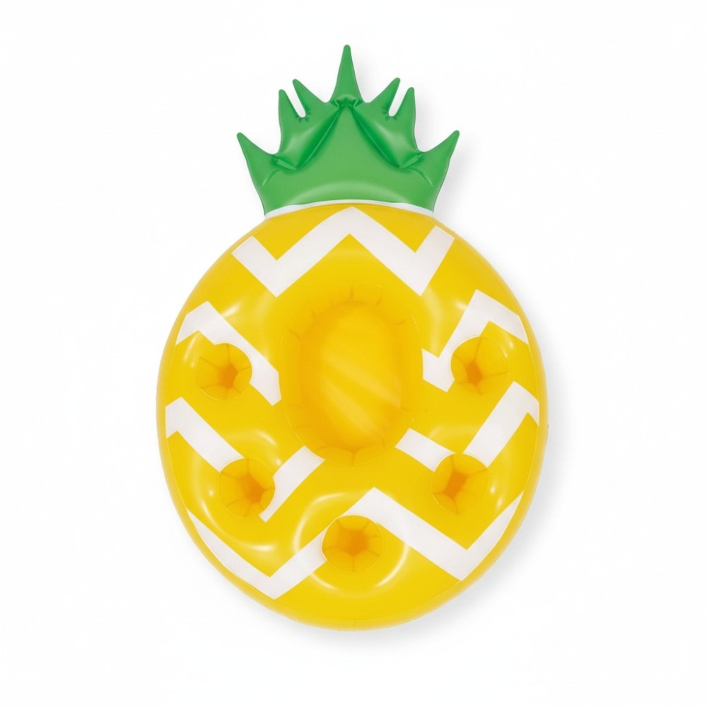 SUN CLUB Nafukovací držák na nápoje Ananas