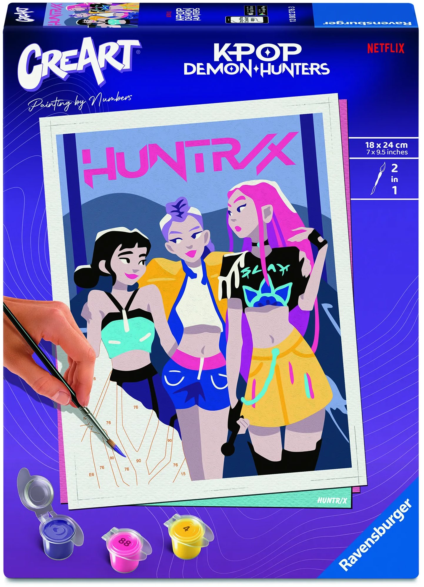 Ravensburger 120022763 CreArt K-Pop: Lovkyně démonů