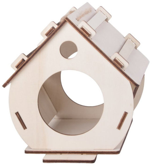 Verk 27552 Dřevěná ptačí budka DIY - kreativní sada k sestavení a vybarvení