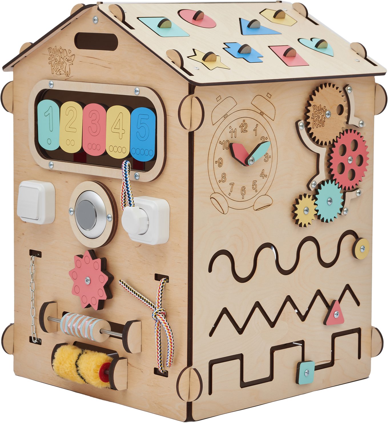 BusyKids Montessori domeček Natura