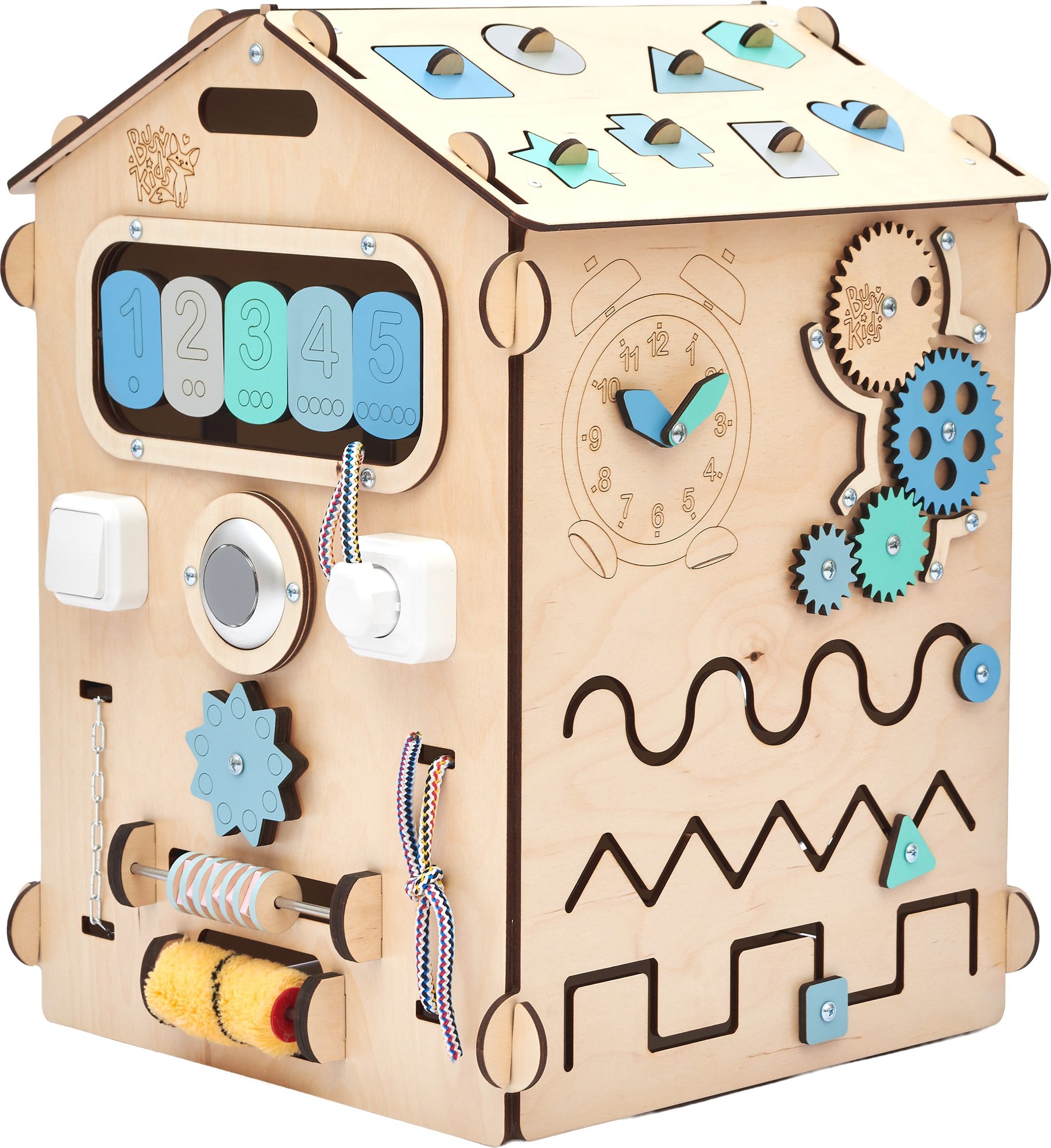 BusyKids Montessori domeček Mint