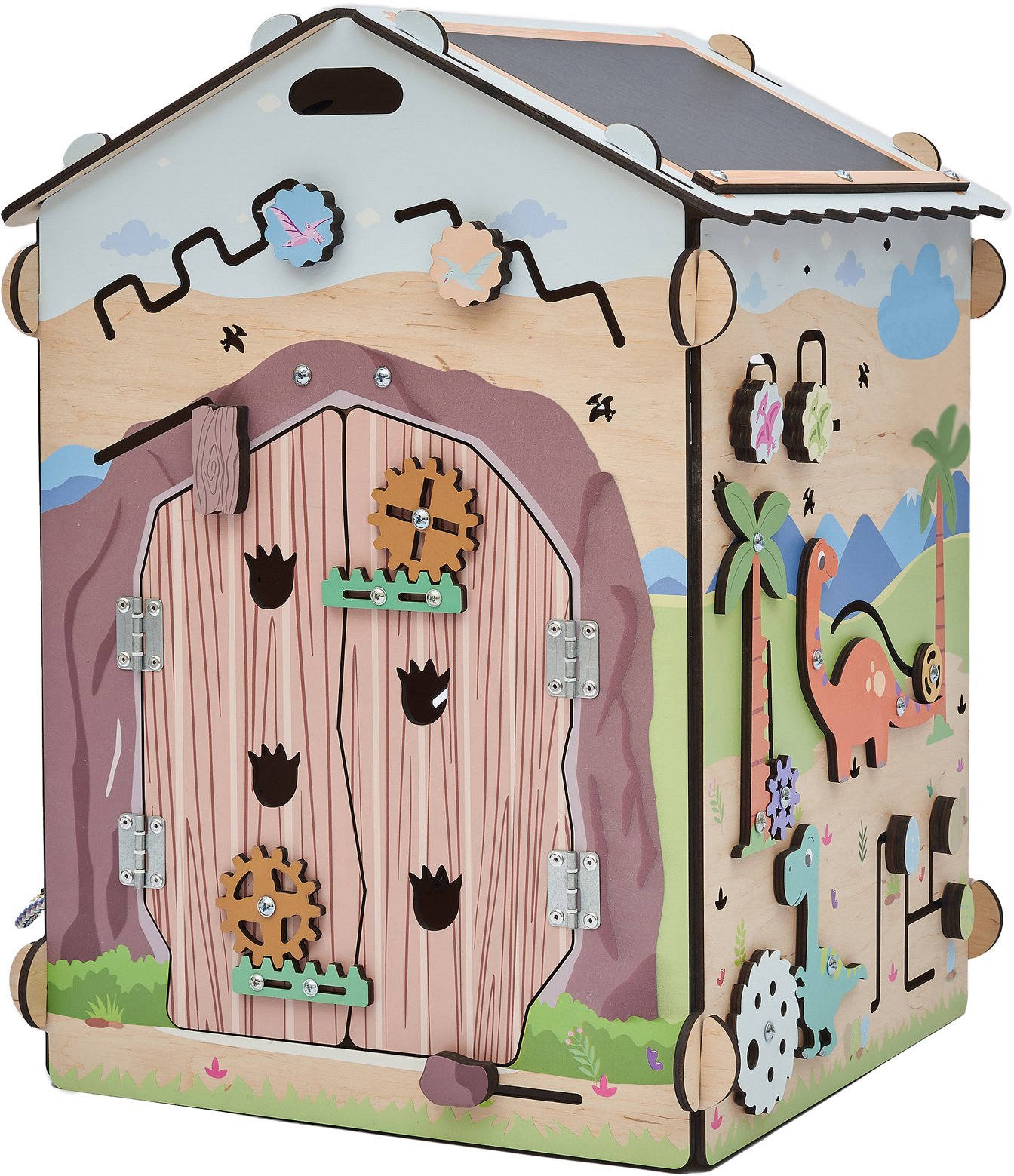 BusyKids Montessori domeček Dino