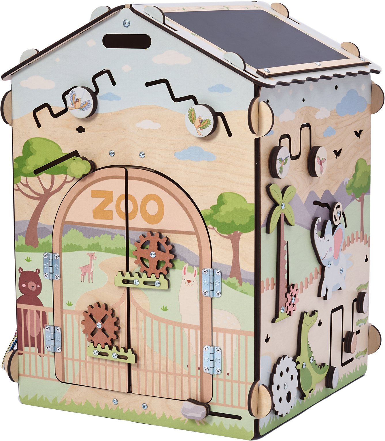BusyKids Montessori domeček Zoo