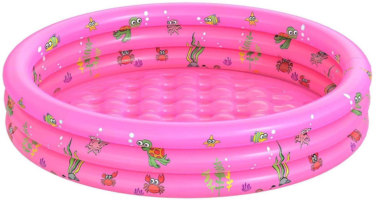Aga Detský bazén DS2803-PI 130 × 42 cm, ružový